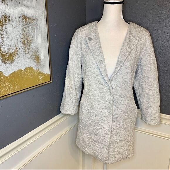 Marella jewel neckline jacket w embossed detailing - Picture 2 of 6